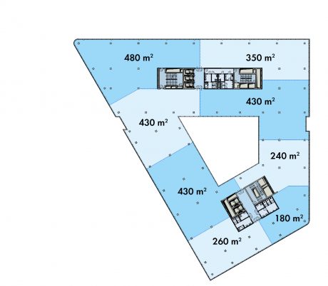 Floor splitting example