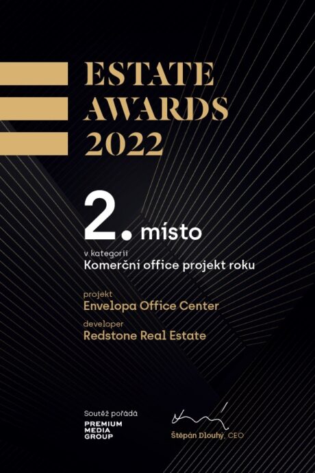 EOC získal 2. místo v soutěži Estate Awards 2022